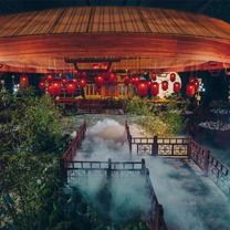 台榭挽月 | 当婚礼跨越时空 与盛唐美景交叠