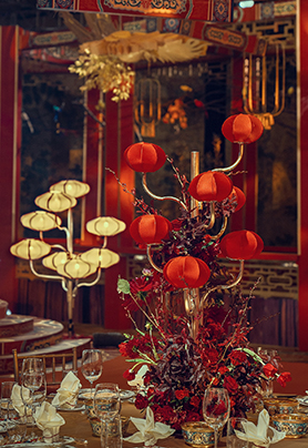 圆桌婚礼布置580