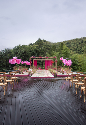 Gucci风婚礼布置