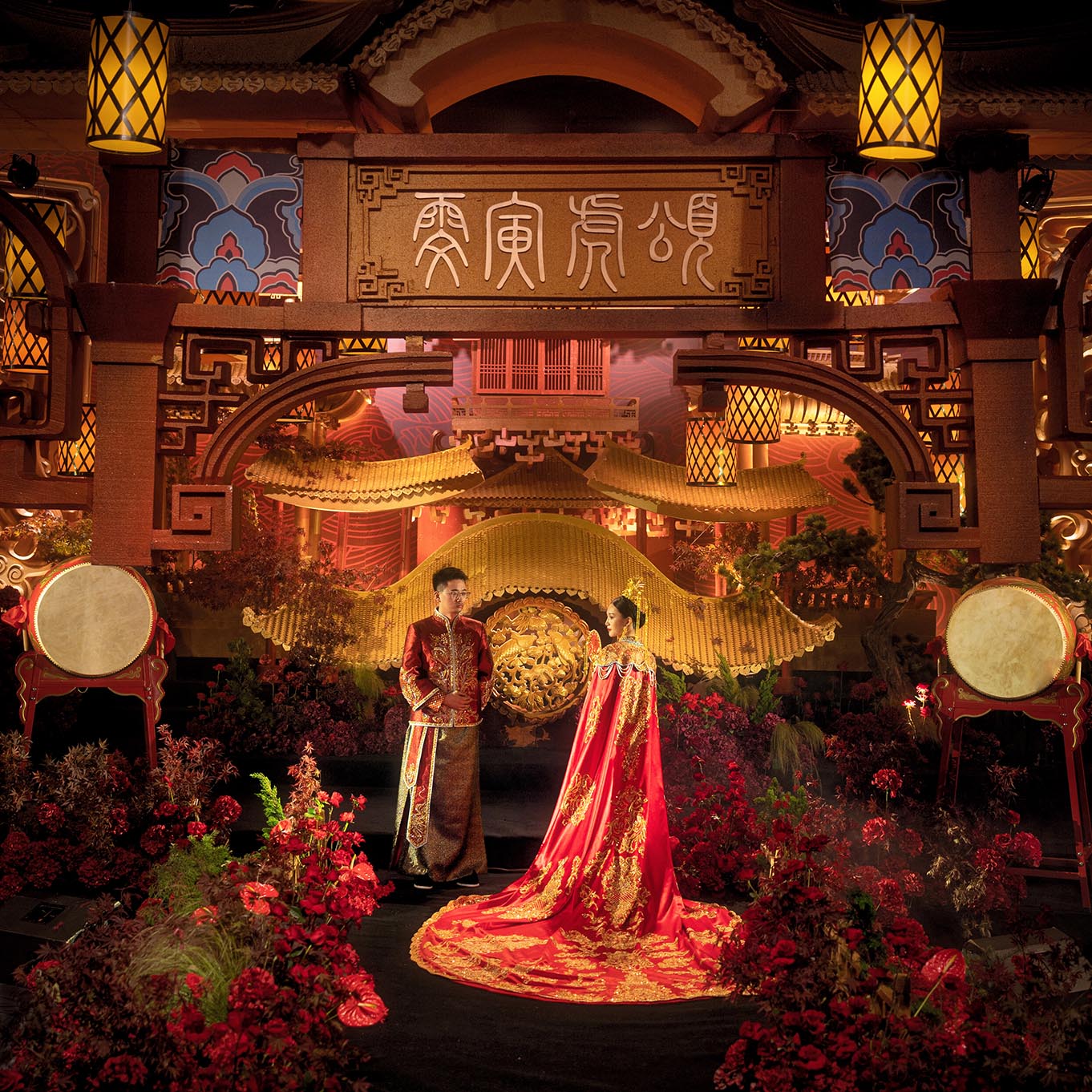 真实婚礼 | 雯寅虎颂 | 中式婚礼虎虎生风,动物不再凶猛