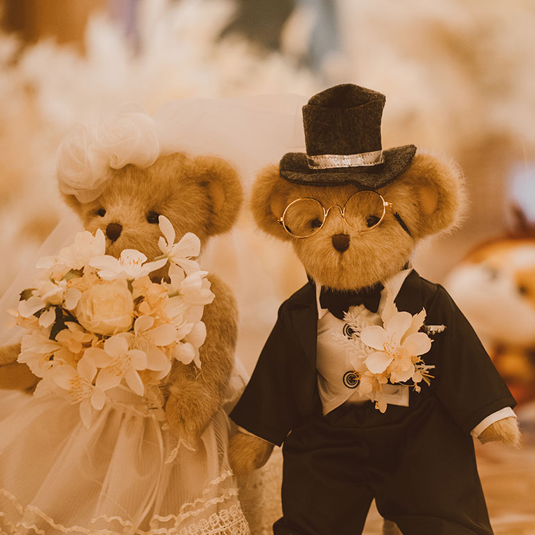 真实婚礼 | Give me a bear hug 这场婚礼，我们邀请了一群来自童话世界的 “朋友”