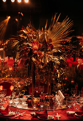 圆桌婚礼布置597