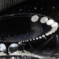 真实婚礼 | 「设计独白」白黑当道！星河旷野的全新演绎