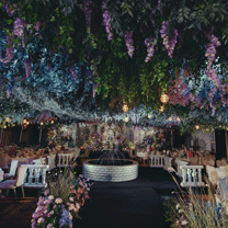 妳本如画 | 一场油画质感花园系婚礼