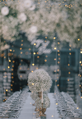 长桌婚礼布置356