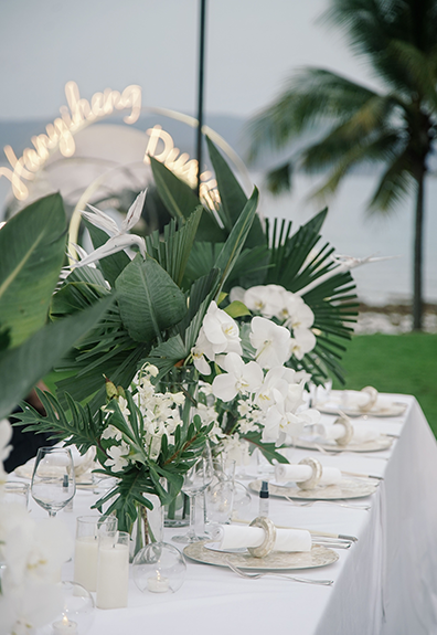 用一场海边目的地婚礼，「全方位」地迎接夏日~