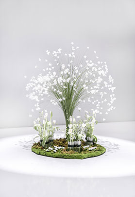 圆桌婚礼布置586