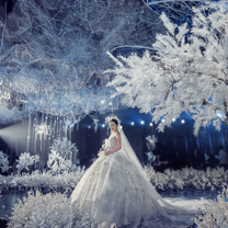 冰雪世界x神秘森林 | 当一场婚礼拥有两种主题设计