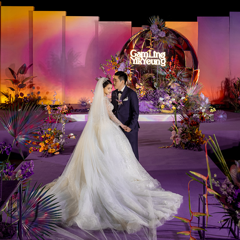 真实婚礼 | COSMOS:A LEVITATION TRIP | 迷幻蒸汽波,开启宇宙悬浮之旅