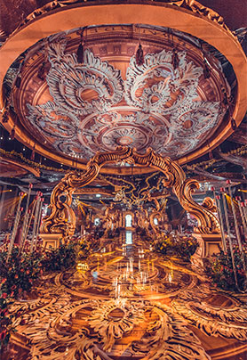 红金巴洛克，凡尔赛旧古堡的爱恋