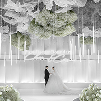 真实婚礼 | 看一场韩式极简风婚礼的高级感~