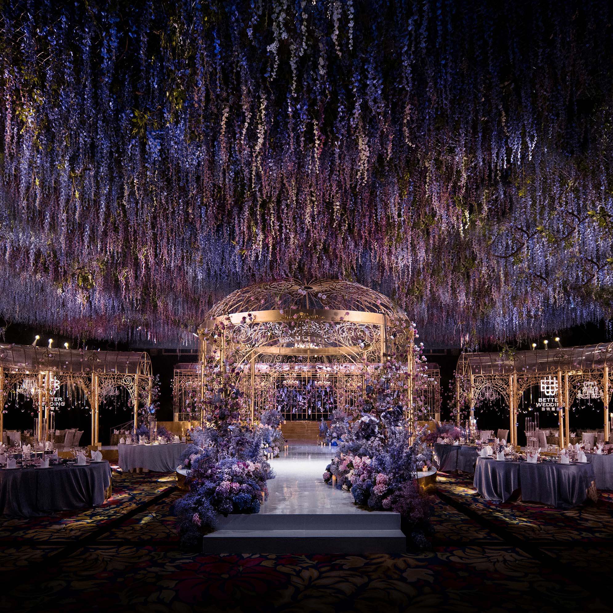 为你造一座横跨整厅的法式皇家后花园~