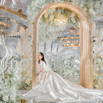 花品行嫁“女儿”,盛大婚礼惊艳港城,柠檬树下你和我~