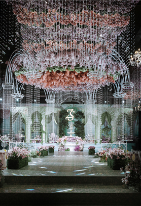 疯狂收割的法式花园婚礼