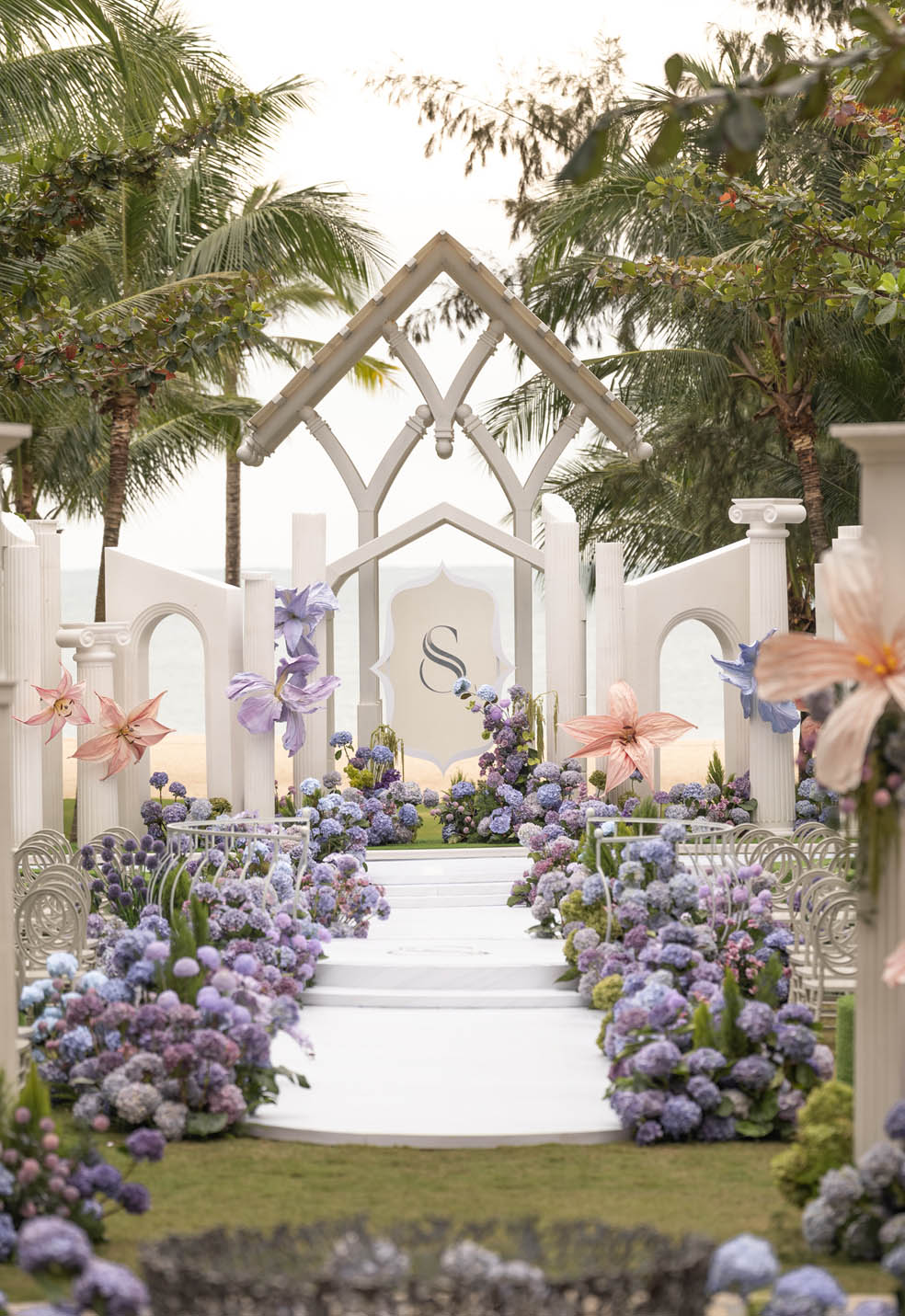 当欧式丁香庄园遇上洋红晚宴