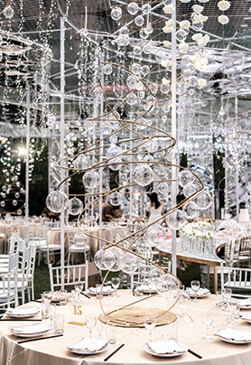 圆桌婚礼布置581