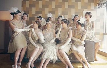 1920s复古主题婚礼