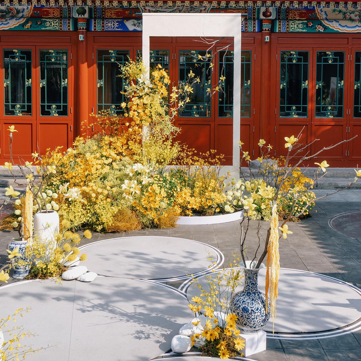 枯木逢春 意韵依然 | 传统建筑映衬下的婚礼新花样