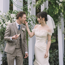 真实婚礼 | 把婚礼变成香水博物馆 | 美国小伙和上海姑娘的爱情