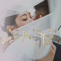 我们在庆祝爱情的日子里,记录爱情!