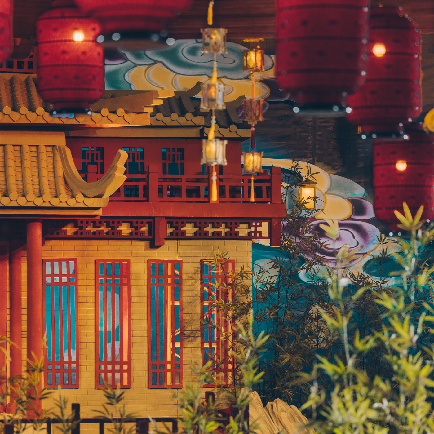 台榭挽月 | 当婚礼跨越时空 与盛唐美景交叠