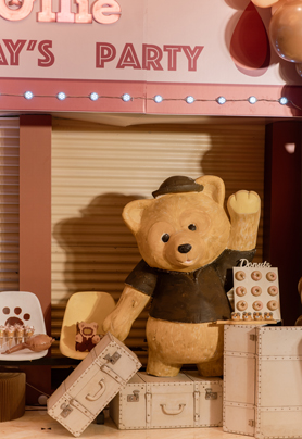 泰迪熊主题宝宝宴
