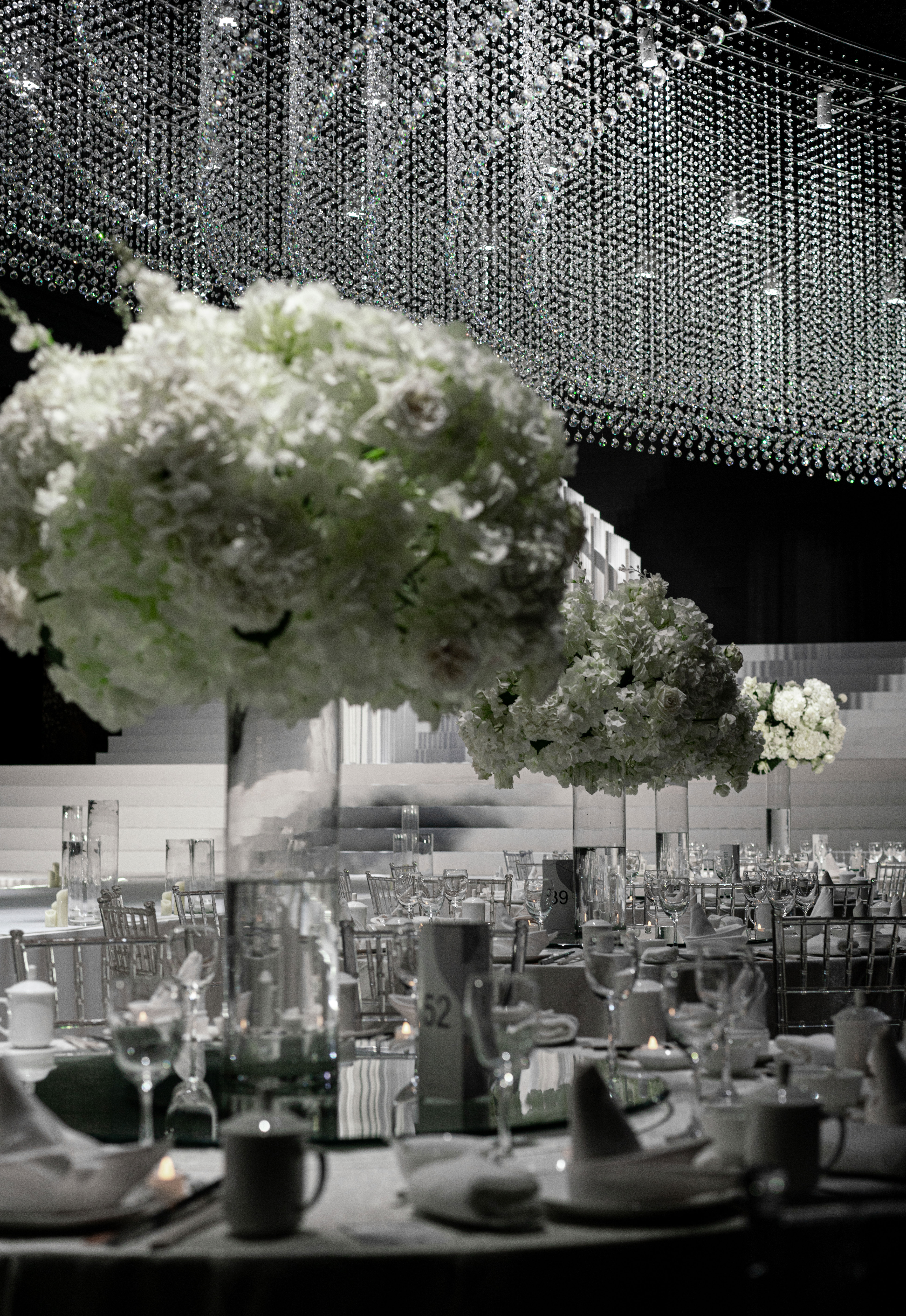 圆桌婚礼布置588