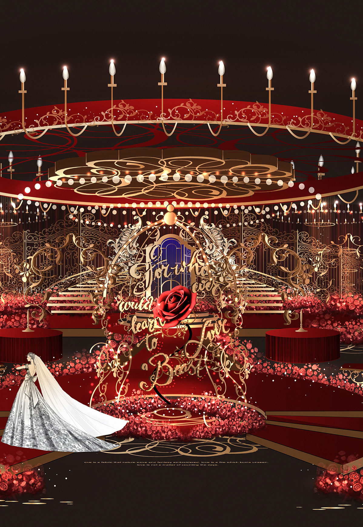 暗黑风：美女与野兽